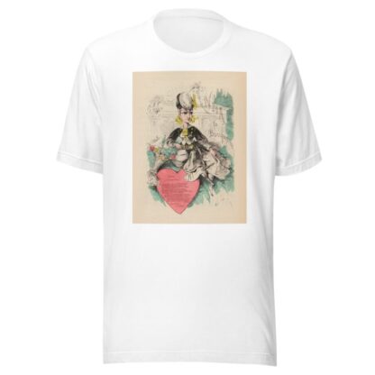 Anna la bouquetière by André Gill T-Shirt