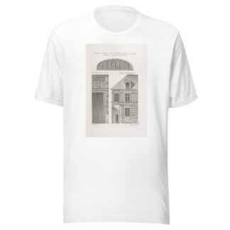 Détails d’architecture civile de la ville de Beauvais by Nicolas Xavier Willemin T-Shirt