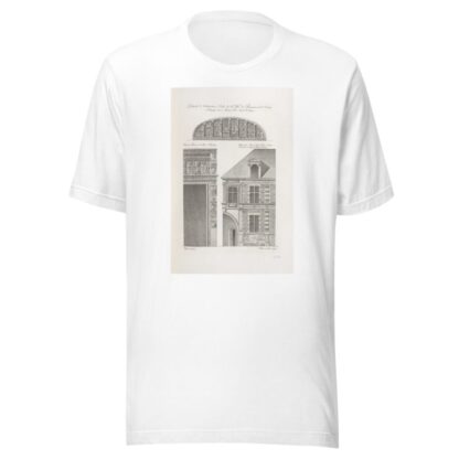 Détails d’architecture civile de la ville de Beauvais by Nicolas Xavier Willemin T-Shirt