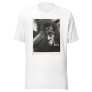 In My Dream I Saw in the Sky a Face of Mystery by Odilon Redon T-Shirt