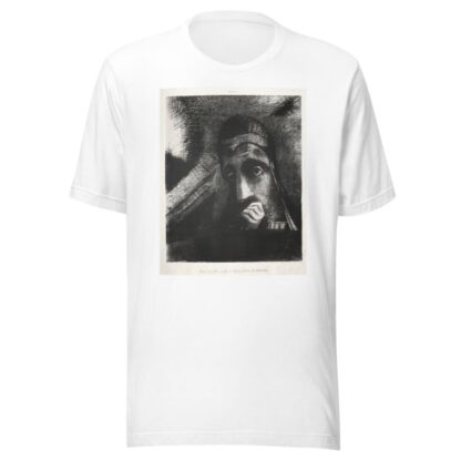 In My Dream I Saw in the Sky a Face of Mystery by Odilon Redon T-Shirt
