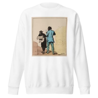 Le monde & le rappel by Moloch (Alphonse Hector Colomb) Sweatshirt