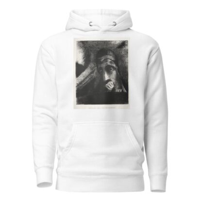In My Dream I Saw in the Sky a Face of Mystery by Odilon Redon Hoodie