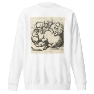 The lion’s share by Thomas Nast Sweatshirt