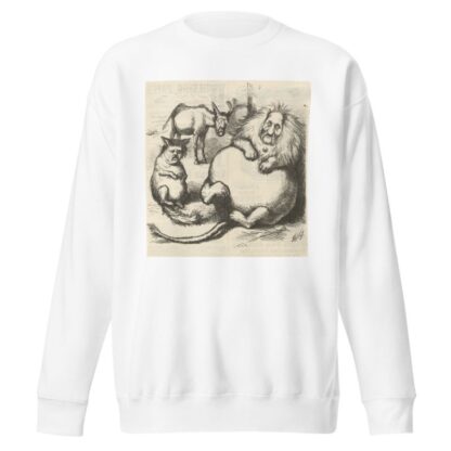 The lion’s share by Thomas Nast Sweatshirt