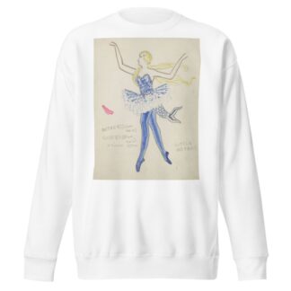The Little Mermaid: Mother:Sisters blue ballet bodice and tutu with fishtail attached by Robert Byrne Sweatshirt