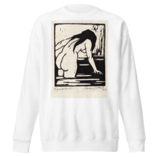 Badende vrouw by Jacques Jeichienus Ottens Sweatshirt