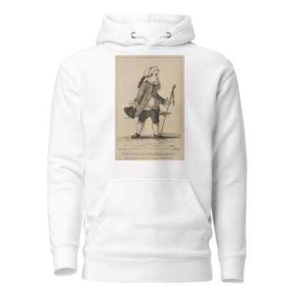 The full blown Macaroni. by Henry William Bunbury Hoodie