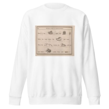Baby, Tree, Top, Cradle, Bough, Cradle, Tumble, Awl by Sherman & Co. Sweatshirt