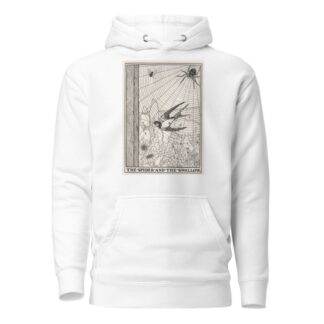 The Spider and the Swallow by Percy J. Billinghurst Hoodie