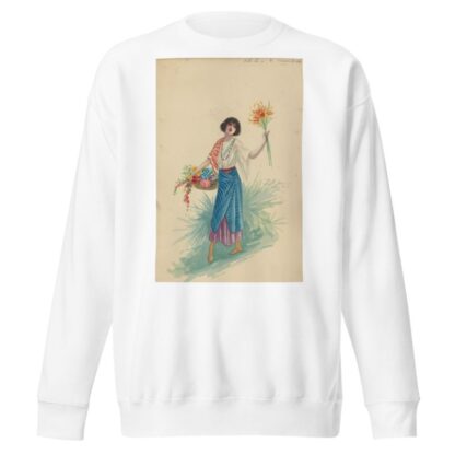 Act I-8 Flower Girls by Will R. Barnes Sweatshirt