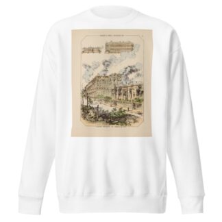 Avant et après l’incendie 1871 Légion d’honneur et Conseil d’état 6 by Victor Coindre Sweatshirt
