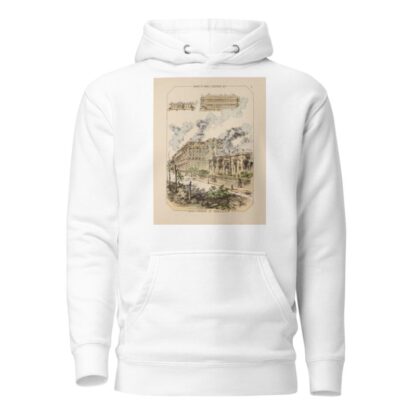 Avant et après l’incendie 1871 Légion d’honneur et Conseil d’état 6 by Victor Coindre Hoodie