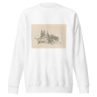 Dresden die Stadt und seine Umgebung Pl.10 by Max Brückner Sweatshirt