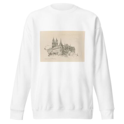 Dresden die Stadt und seine Umgebung Pl.10 by Max Brückner Sweatshirt