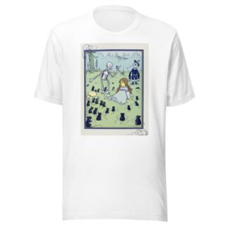 Permit me to introduce to you her Majesty, The Queen by William Wallace Denslow T-Shirt