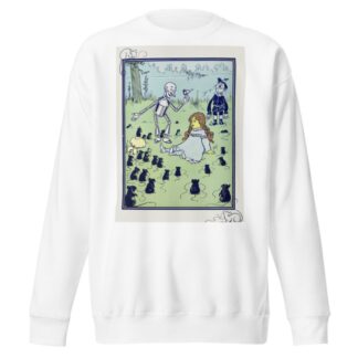 Permit me to introduce to you her Majesty, The Queen by William Wallace Denslow Sweatshirt