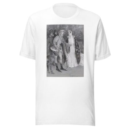King Richard II, Mr. Tree as Richard and Lily Brayton as the queen, the opening scene at his Majesty’s Theatre by Percy Frederick Seaton Spence T-Shirt