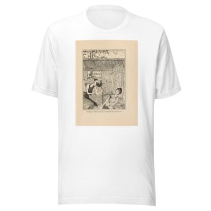 Neither of them wanted to return the Frying-pan by Jean de Bosschère T-Shirt