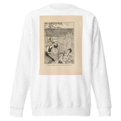 Neither of them wanted to return the Frying-pan by Jean de Bosschère Sweatshirt