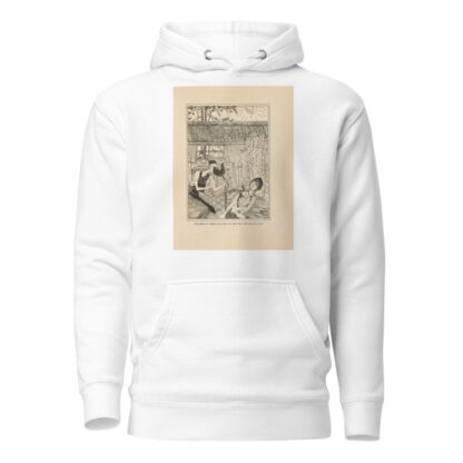 Neither of them wanted to return the Frying-pan by Jean de Bosschère Hoodie