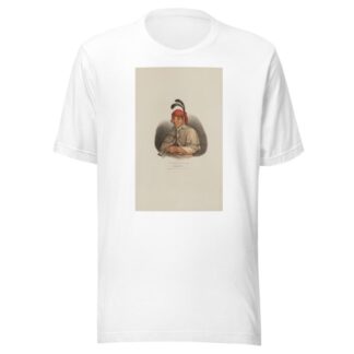 NA-SHE-MUNG-GA, A Miami Chief by James Otto Lewis T-Shirt