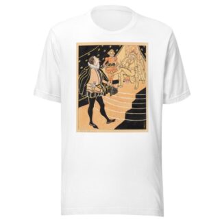 Marquis Posa – Sire, geben Sie Ihren Gedanken nicht zuviel Freiheit by Thomas Theodor Heine T-Shirt