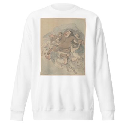 The ascension by Thomas Rowlandson Sweatshirt