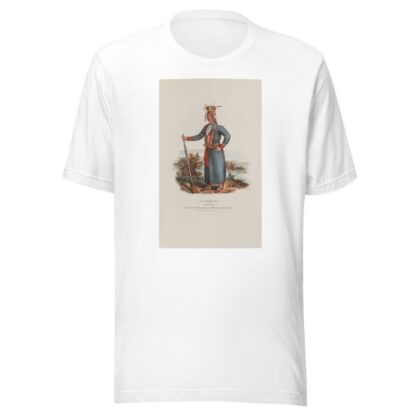 O’-CHECK-KA or Four Legs; Head Chief of the Winnebagoes of Winnebago Lake Michigan by James Otto Lewis T-Shirt