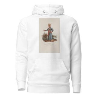 O’-CHECK-KA or Four Legs; Head Chief of the Winnebagoes of Winnebago Lake Michigan by James Otto Lewis Hoodie