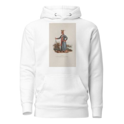 O’-CHECK-KA or Four Legs; Head Chief of the Winnebagoes of Winnebago Lake Michigan by James Otto Lewis Hoodie