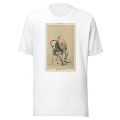 The Novelist who invented Sensation, Wilkie Collins by Adriano Cecioni T-Shirt