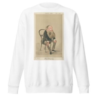 The Novelist who invented Sensation, Wilkie Collins by Adriano Cecioni Sweatshirt