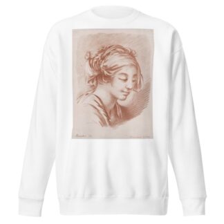 Tête de paysanne by Gilles Demarteau the Elder Sweatshirt
