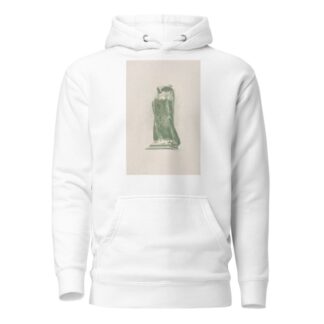 Statue of an owl by Anonymous Hoodie