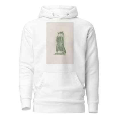 Statue of an owl by Anonymous Hoodie