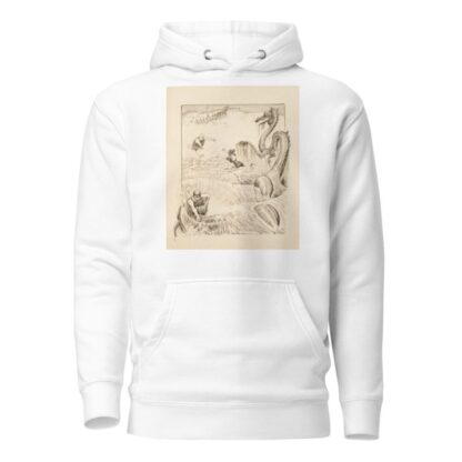 A ship representing Democracy has been wrecked by a Chinese dragon by William Henry Walker Hoodie