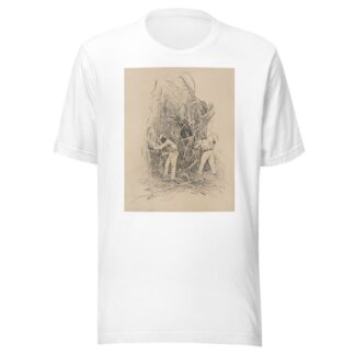 Hindu, Cutting Cane by Milton J. Burns T-Shirt