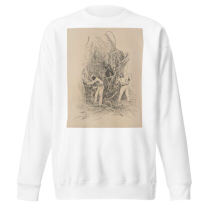 Hindu, Cutting Cane by Milton J. Burns Sweatshirt