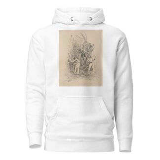 Hindu, Cutting Cane by Milton J. Burns Hoodie
