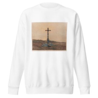 Calvaire breton by Albert Dagnaux Sweatshirt