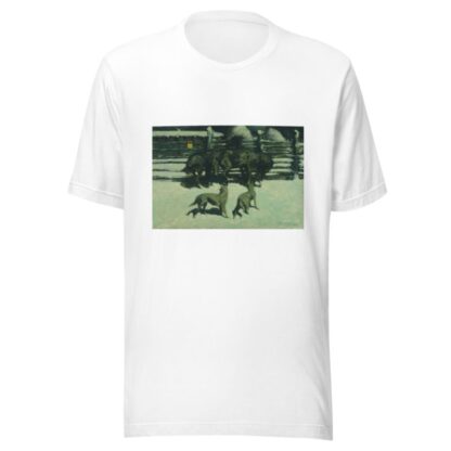 The call for help by Frederic Remington T-Shirt