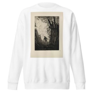 N° 21 – Nemrod debout foulait le pic inabordable. Il allait et venait, charpentier formidable by Emile Bernard Sweatshirt