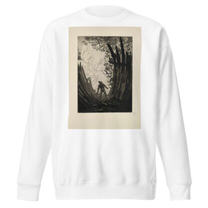 N° 21 – Nemrod debout foulait le pic inabordable. Il allait et venait, charpentier formidable by Emile Bernard Sweatshirt