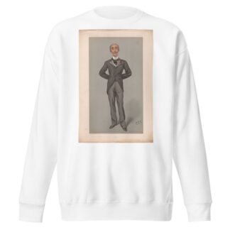 Bankers and Financiers. ‘Hythe’. Sir A.E. Sasson. 1 February 1900 by Leslie Matthew Ward Sweatshirt