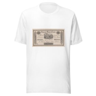 General Bank Exeter one pound note by Perkins & Heath T-Shirt