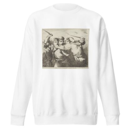Alma ferina in spoglie umane accolta by Bartolomeo Pinelli Sweatshirt