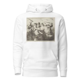 Alma ferina in spoglie umane accolta by Bartolomeo Pinelli Hoodie