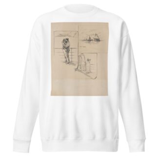 Getting his Bearings by Milton J. Burns Sweatshirt