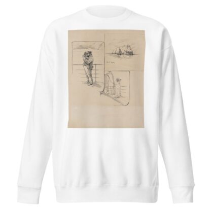 Getting his Bearings by Milton J. Burns Sweatshirt